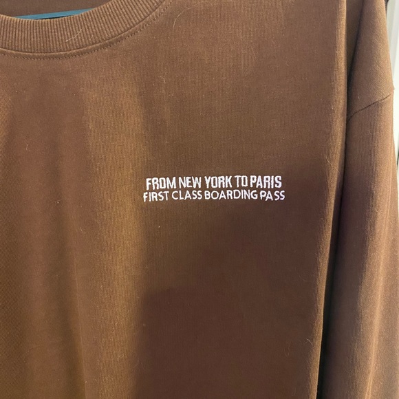 Zara Brown Long Sleeve Shirt - Picture 3 of 4